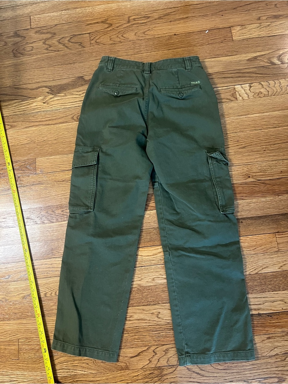 Aritzia Olive Green Cargo Trousers